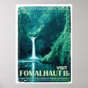 Exoplanet Travel Fomalhaut B Poster