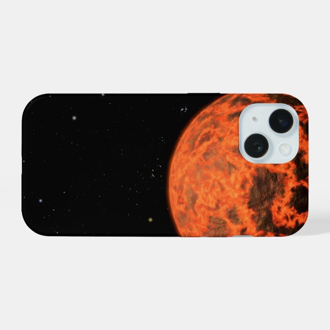 Exoplanet Ucf-1.01 Orbiting A Star Called Gj 436. iPhone 15 Case (Back Horizontal)