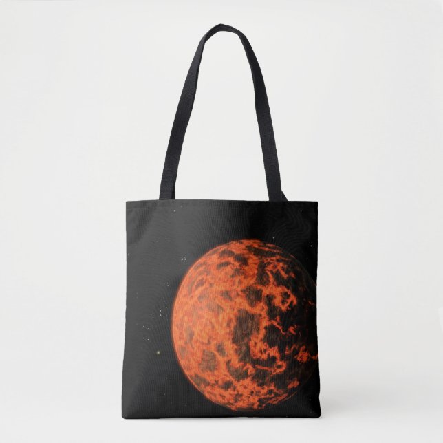 Exoplanet Ucf-1.01 Orbiting A Star Called Gj 436. Tote Bag (Front)