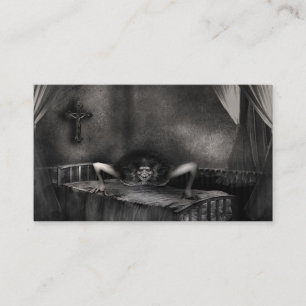 Exorcist  Customizable  Halloween Business Cards