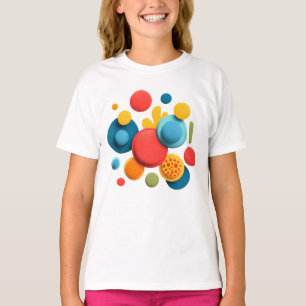 Exosome Serum – Abstract Colorful Shapes Kids  T-Shirt