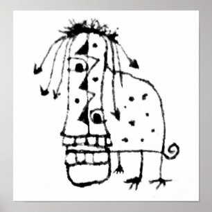 Exotic Animal Monster Poster