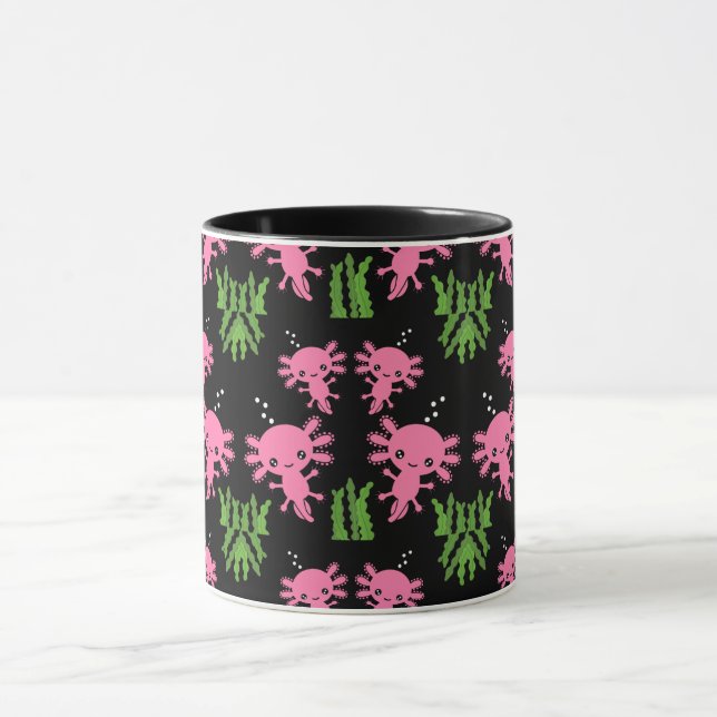 Exotic Axototl Salamander  Mug (Center)