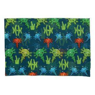 Exotic Axototl Salamander Pillowcase
