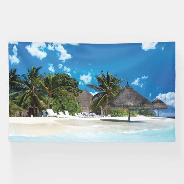 Exotic Beach  Banner (Horizontal)