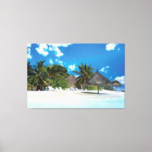 Exotic Beach  Canvas Print