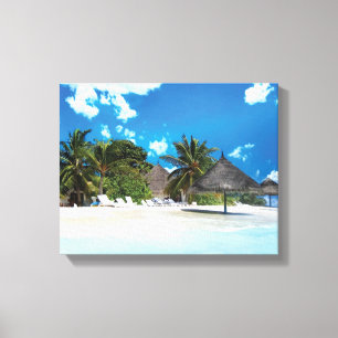 Exotic Beach  Canvas Print