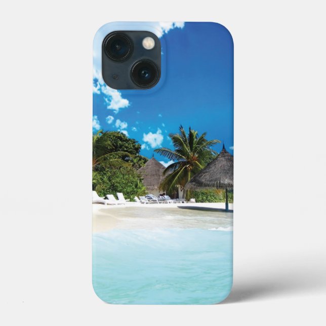 Exotic Beach  Case-Mate iPhone Case (Back)