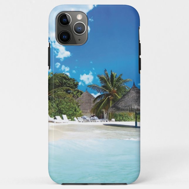 Exotic Beach  Case-Mate iPhone Case (Back)