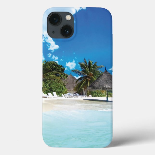 Exotic Beach  Case-Mate iPhone Case (Back)