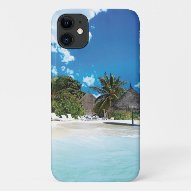 Exotic Beach  Case-Mate iPhone Case (Back)