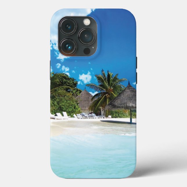 Exotic Beach  Case-Mate iPhone Case (Back)