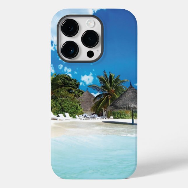 Exotic Beach  Case-Mate iPhone Case (Back)