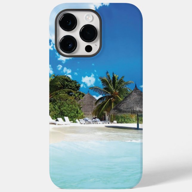 Exotic Beach  Case-Mate iPhone Case (Back)