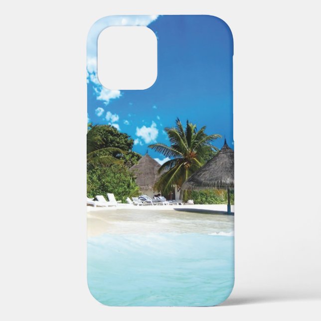 Exotic Beach  Case-Mate iPhone Case (Back)