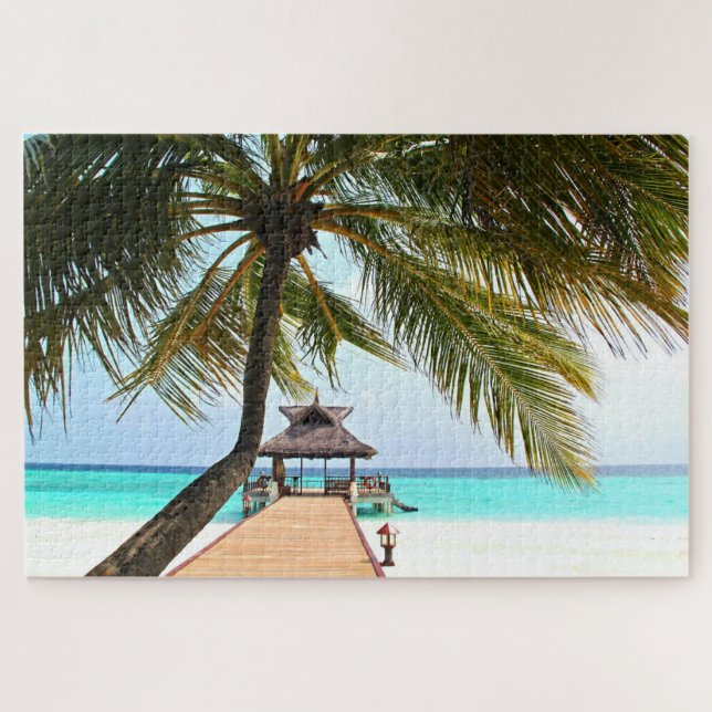 Exotic Beach Jigsaw Puzzle (Horizontal)