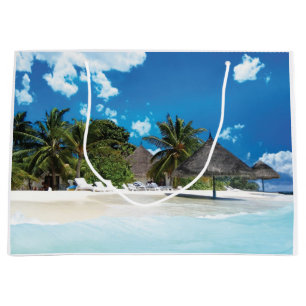 Exotic Beach Large Gift Bag