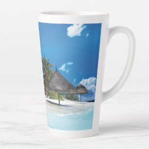 Exotic Beach Latte Mug