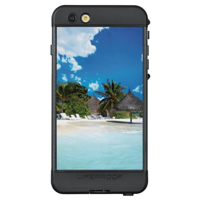 Exotic Beach  LifeProof iPhone Case (Back)