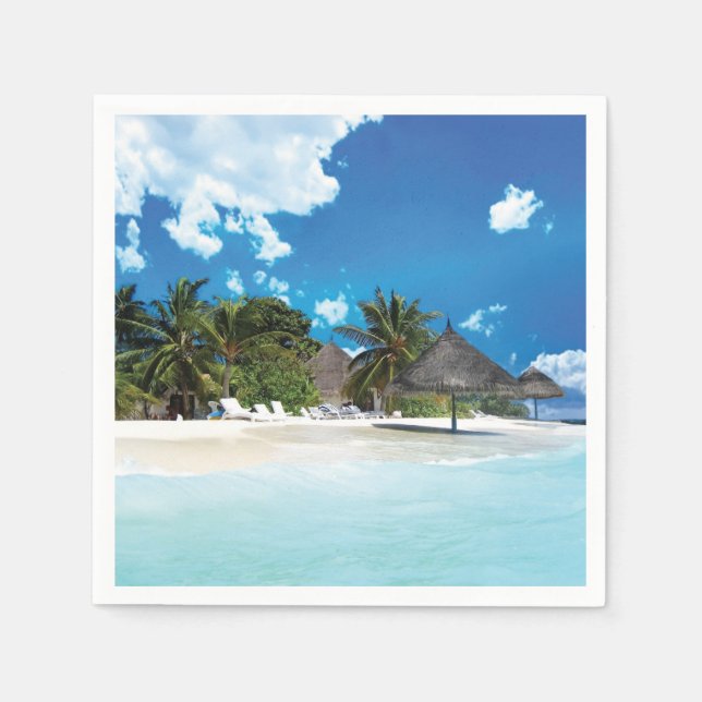Exotic Beach Napkin (Front)