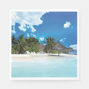 Exotic Beach Napkin