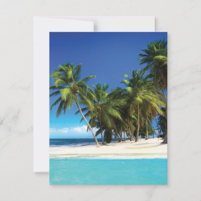 Exotic beach throw pillow (Front)
