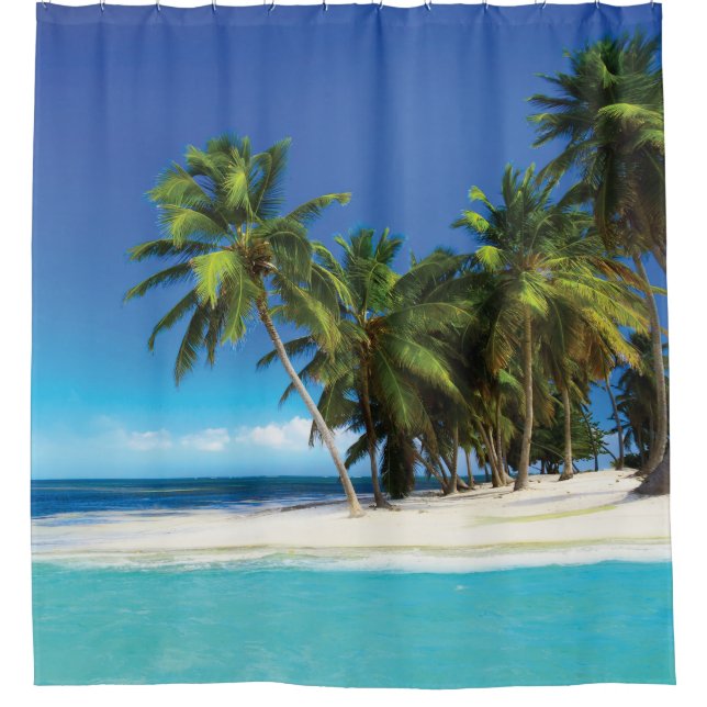 Exotic beach throw pillow (Front)