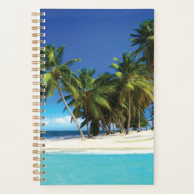 Exotic beach throw pillow (Devant)