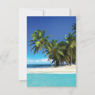 Exotic beach throw pillow card