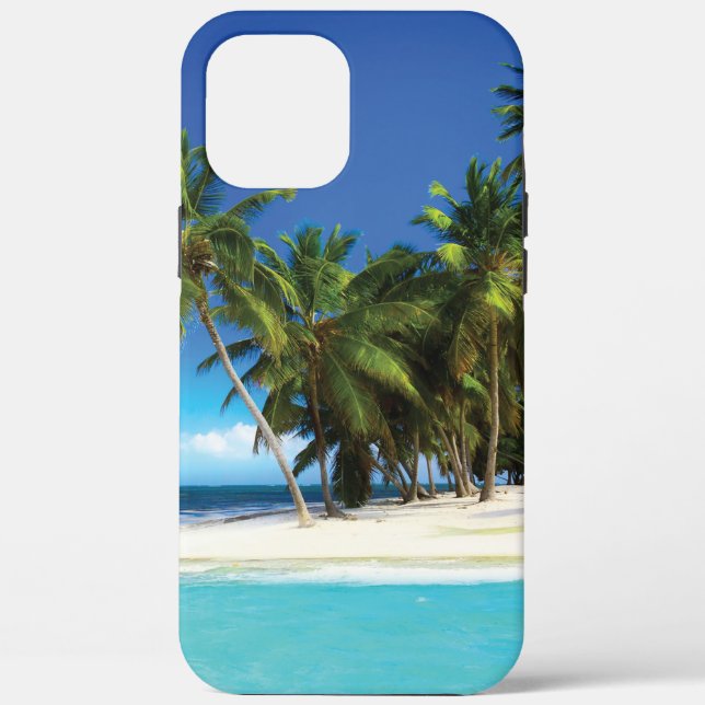 Exotic beach throw pillow Case-Mate iPhone case (Back)
