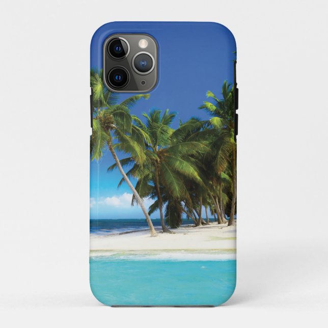 Exotic beach throw pillow Case-Mate iPhone case (Back)