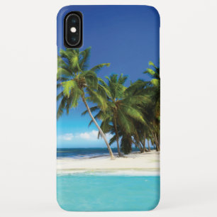 Exotic beach throw pillow iPhone XS max case