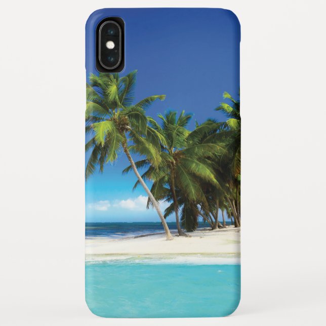Exotic beach throw pillow Case-Mate iPhone case (Back)