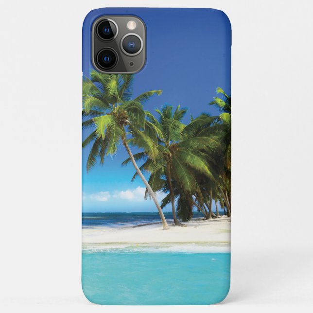 Exotic beach throw pillow Case-Mate iPhone case (Back)