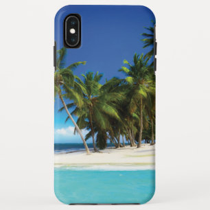 Exotic beach throw pillow iPhone XS max case