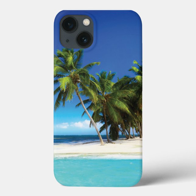 Exotic beach throw pillow Case-Mate iPhone case (Back)