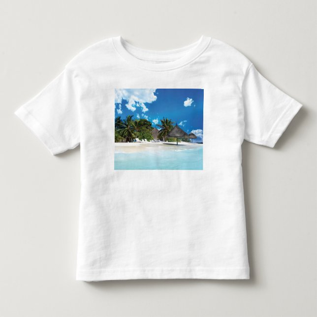 Exotic Beach  Toddler T-shirt (Front)