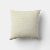 Exotic Beach Tropical ask me to add names in sand Throw Pillow (Back)