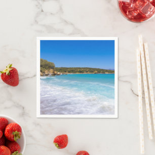 Exotic Beach Tropical Island Paradise Napkin