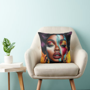 Exotic Beauty5 Throw Pillow