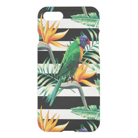 Exotic Bird And Palm Trees iPhone 8/7 Case