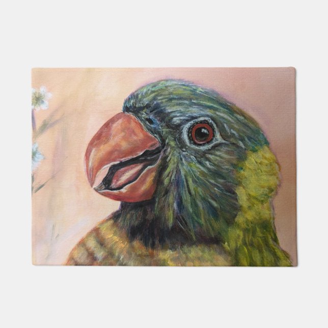 Exotic Bird Door Mat (Front)