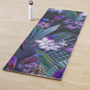 Exotic Bird Paradise 2 #art #tropical Yoga Mat