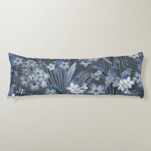 Exotic Bird Paradise 3 #art #tropical Body Pillow