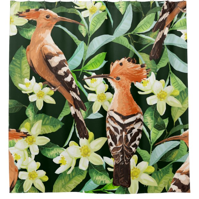 Exotic Birds: Tropical Vintage Print (Front)