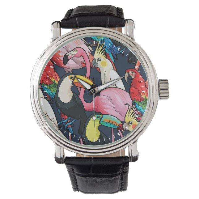Exotic birds watch (Front)