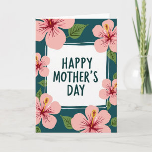 Exotic Bloom Mothers Day Card
