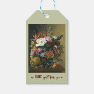 Exotic blooms in a Grecian vase  Gift Tags