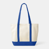 Exotic Blue Dream Catcher Tote Bag (Back)