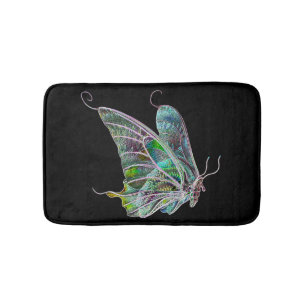 Exotic Butterfly Bath Mat